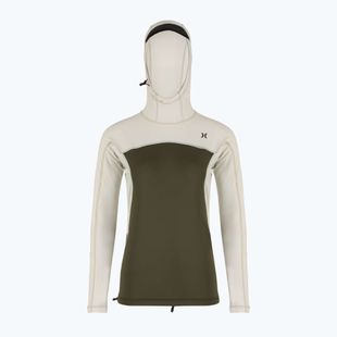 Pánské plavecké tričko longsleeve Hurley Coast Guard Hooded Surf Top cargo
