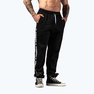 Pánské tréninkové kalhoty NEBBIA Hero black