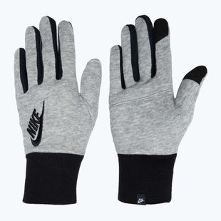 Dámské běžecké rukavice Nike Club Fleece grey heather/black/black