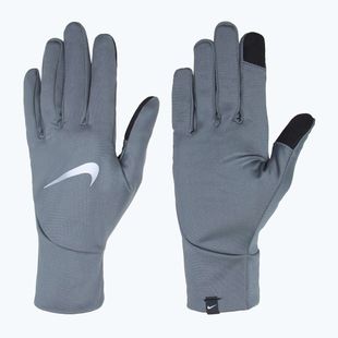 Pánské běžecké rukavice Nike Pacer Lightweight RG smoke grey/smoke grey/silver