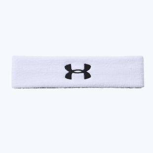 Pánská čelenka Under Armour Performance 100 bílo-černá 1276990