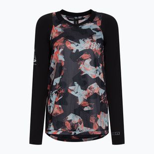 Dámský cyklistický dres Ion Scrub Ls black 47223-5024