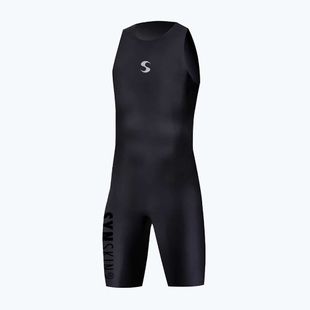Pánský triatlonový dres Synergy Synskin 2 bez rukávů black