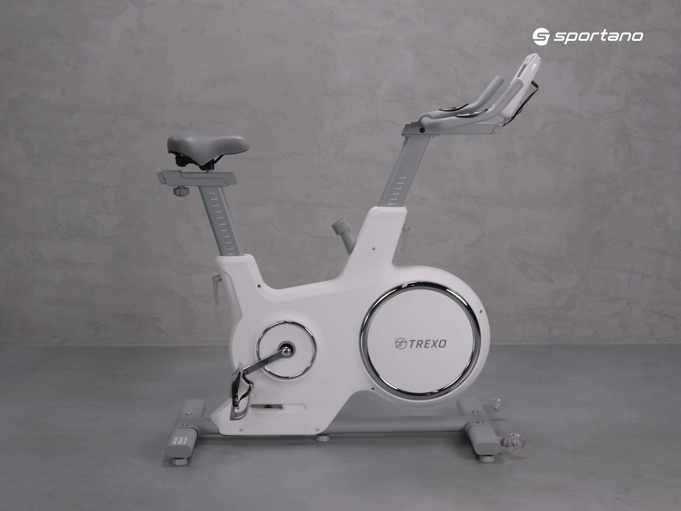 Stacionární kolo XTREXO bílý EB-500S