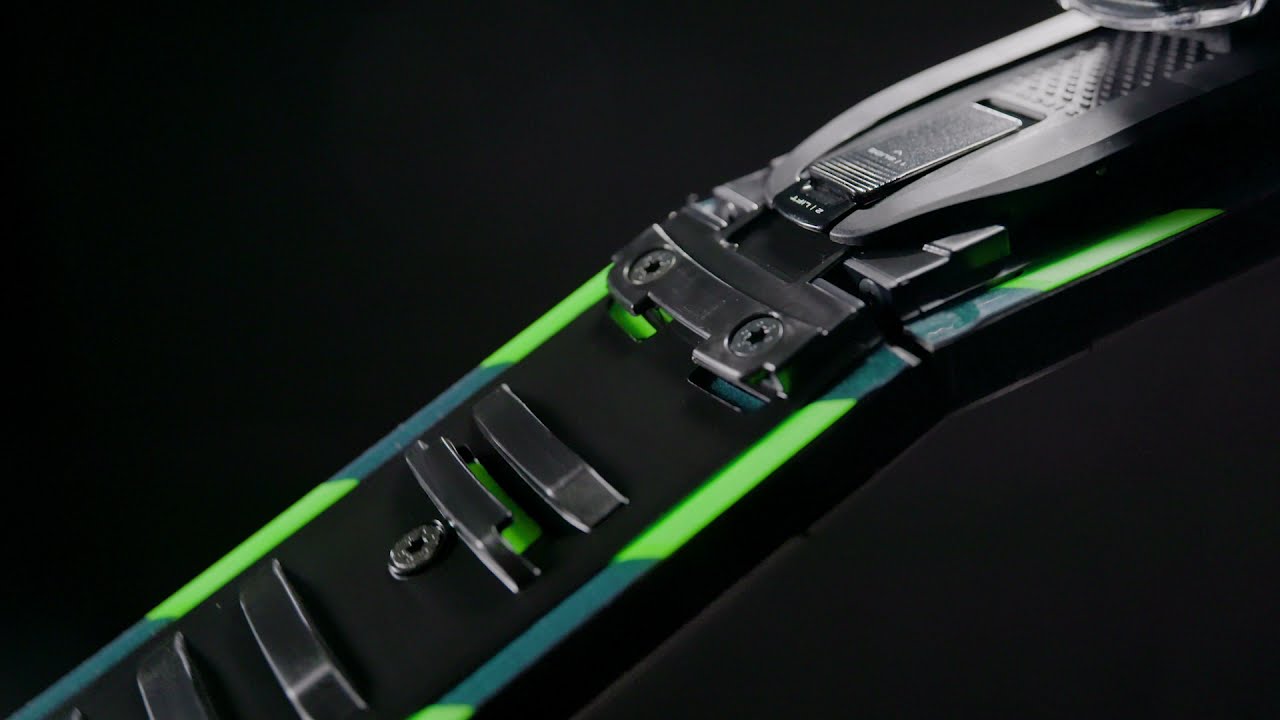 Pánské sjezdové skládací lyže Elan VOYAGER BLACK černé + EMX 12 AARHLK20