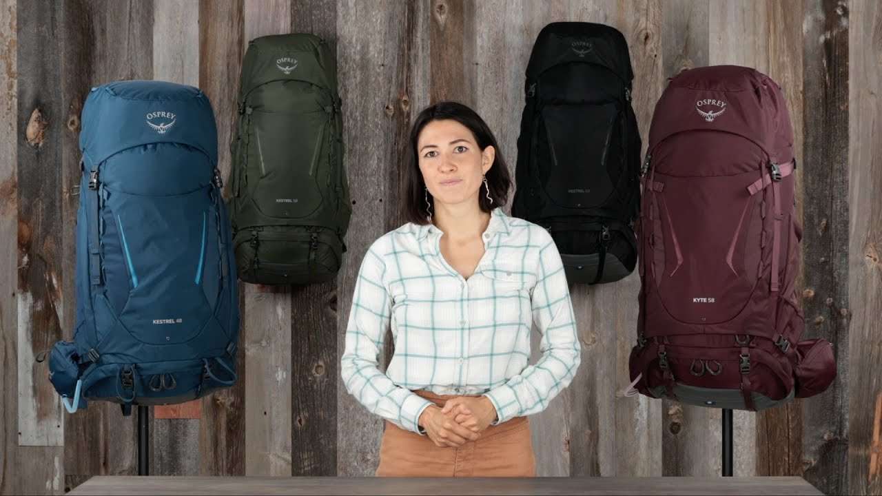Pánský trekingový batoh Osprey Kestrel 38 l black 10004767