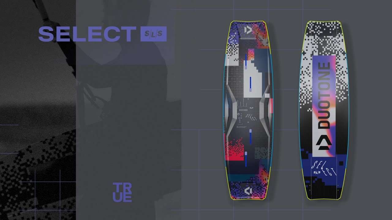 Kitesurfingové prkno DUOTONE Kite TT Select SLS barvitý 44230-3426